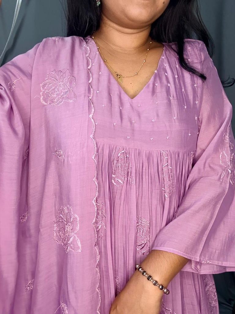 LP0030 Premium Mul Chanderi 3PC Set