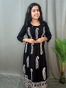 L0083 Black Smocked Frock