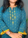 L0086 Anvita Peacock Green 2PC
