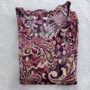 TPC6K5 Wine Print Aline  Feeding Kurti