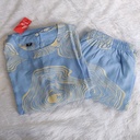 BLUE COLOR COORD SET