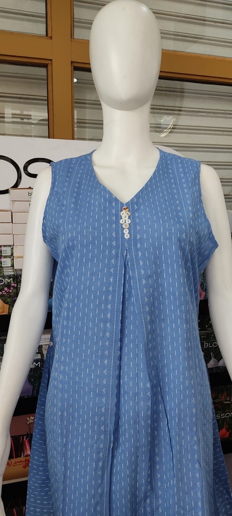 L0112 Anvita Sky Blue Dress