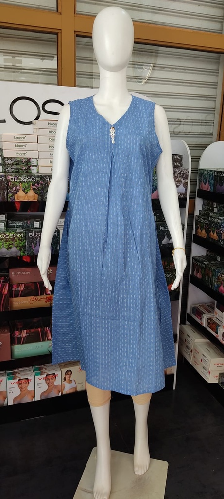 L0112 Anvita Sky Blue Dress