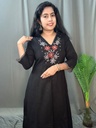 L0115 Anvita Black Kurti
