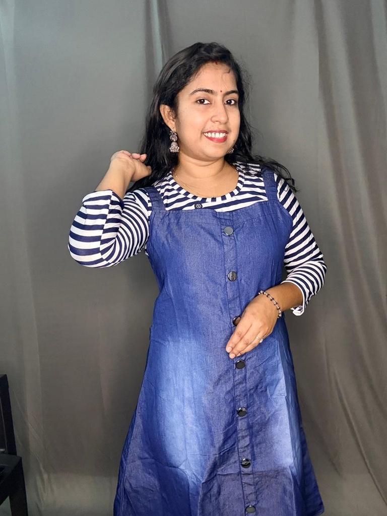 L0122 Denim Dress