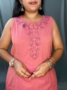 L0129 Anvita Peach Kurti 