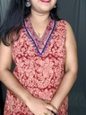 L0147 Anvita Rust Color Kurti 