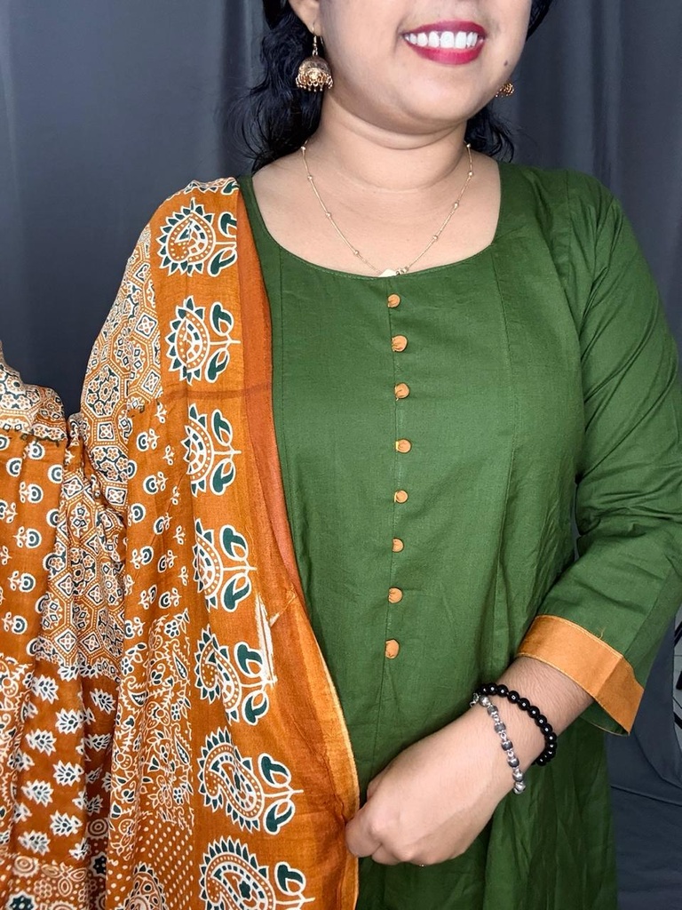 L0164 Cotton Partywear 3PC Set