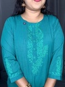 L0173 Farishta Green Daily Wear Kurti