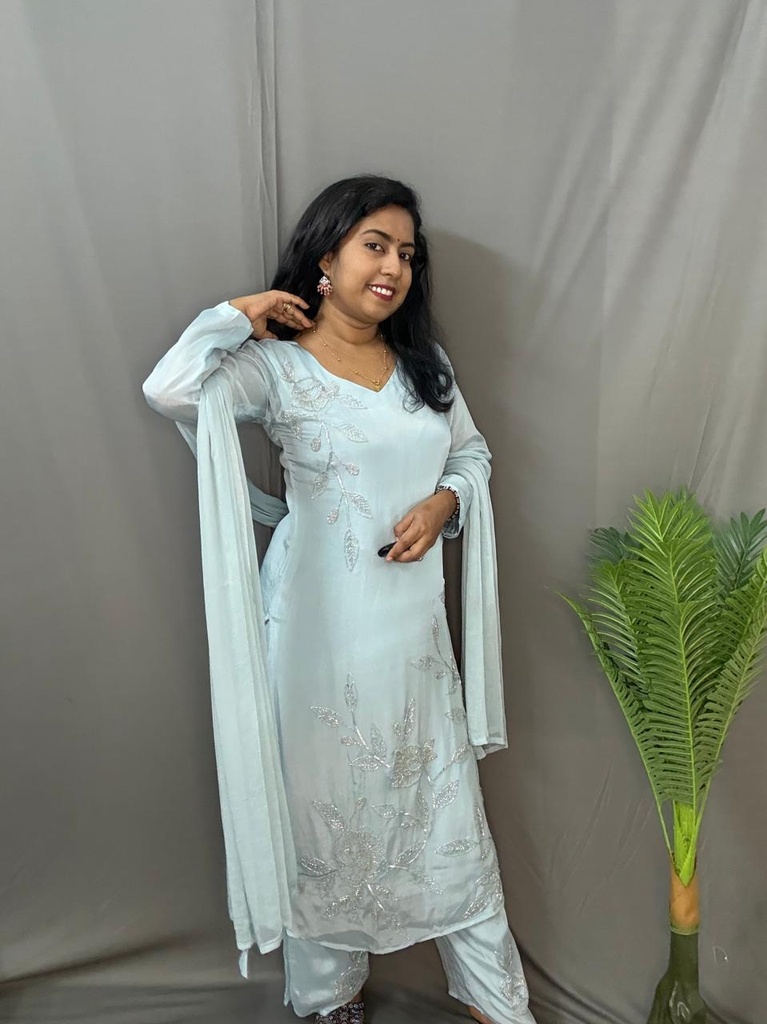 LP0010 HOA-1524 Sky Blue 3PC Set