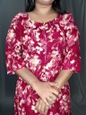 Printed Heavy Rayon Aline Kurti