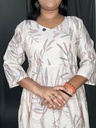 L0183 Ivory Vatican Silk Feeding Kurti