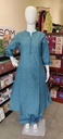 L0209 Anvita Blue Aline 2PC Set 