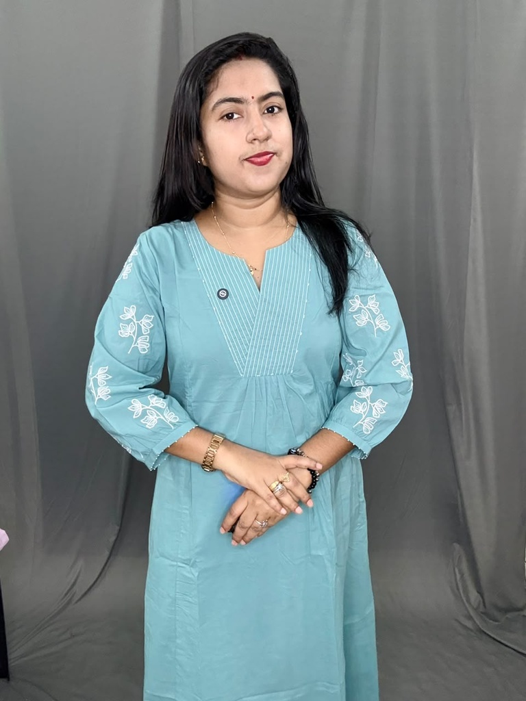L0210 Anvita Thread Work Aline Slit 2PC Set