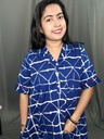 L0211 Anvita Knee Length Shirt Collar Short Kurti 