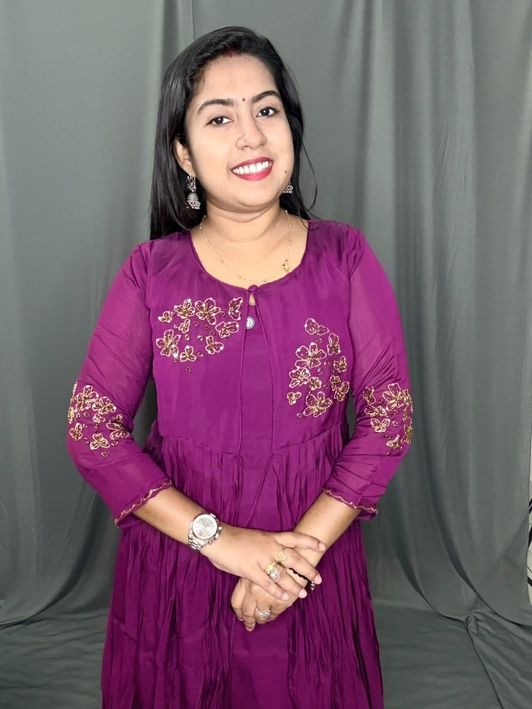 L0220 Premium Mul-Chanderi Aline kurti 