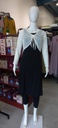 KMN004 Knit Shrug Midi Dress Set