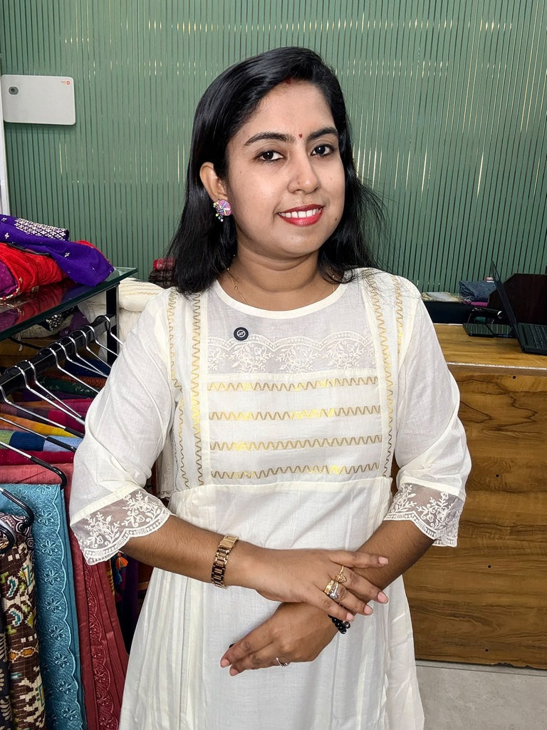 L0231 Premium Onam Collection Aline Kurti