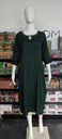 GHC354-G Green  Neck Embriodery  Slit Kurti