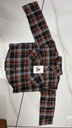 RF002 Mehendi Checked Crop Shirt