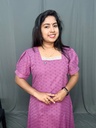 MFBL010 Mauve Cotton Hakoba Aline Frock
