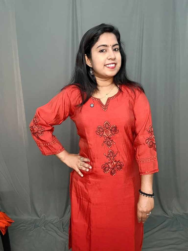 MFA007 Mulchanderi Brick Embroidery 2PC Set