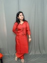 MFA007 Mulchanderi Brick Embroidery 2PC Set