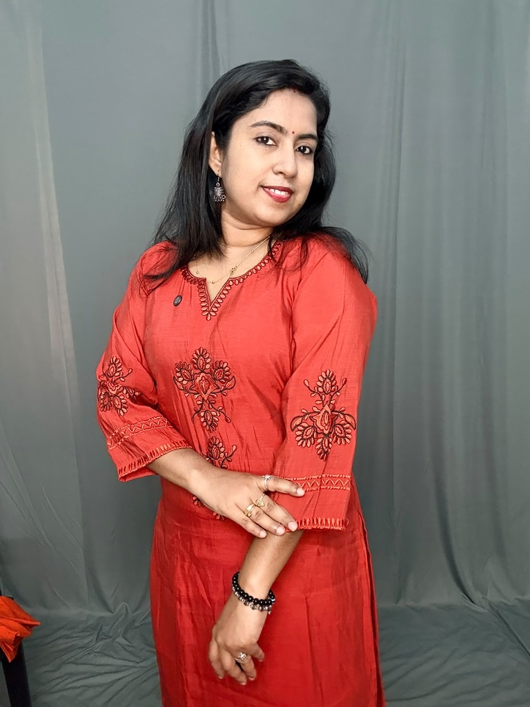 MFA007 Mulchanderi Brick Embroidery 2PC Set