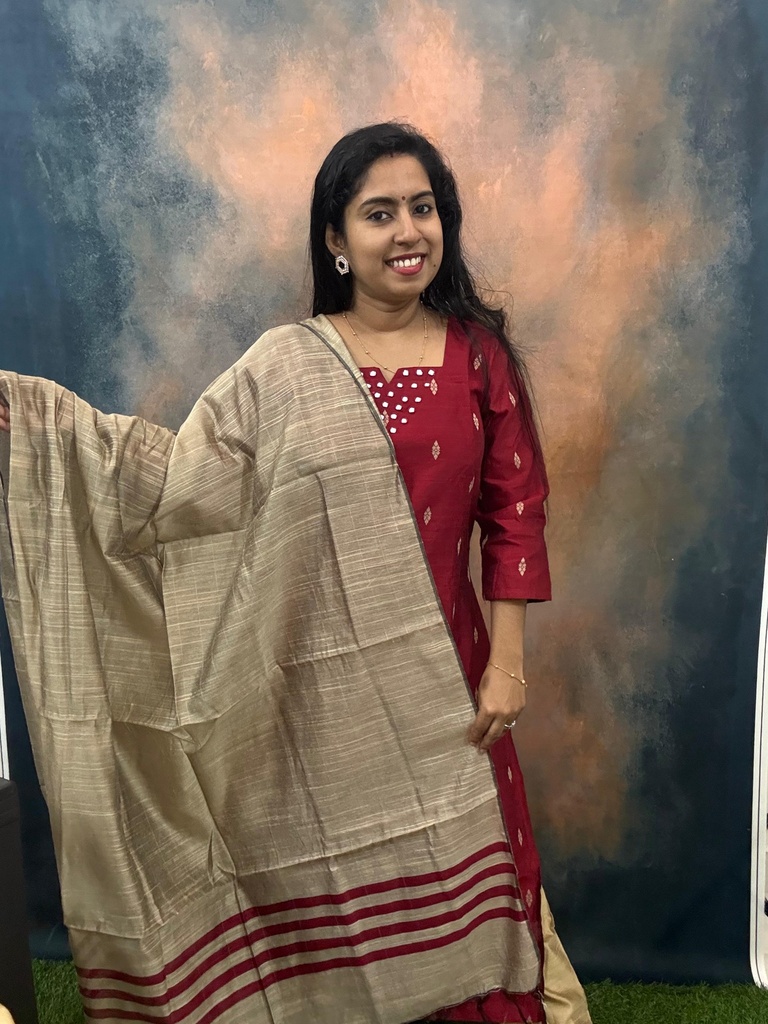 Nayathi Maroon Kotta Silk Full Set
