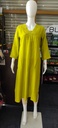 Celebration Lemon Yellow Partywear Slit Kurti