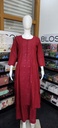 L0001 Anvita Maroon 2PC Set