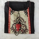 L0021 Black Cotton Kurti