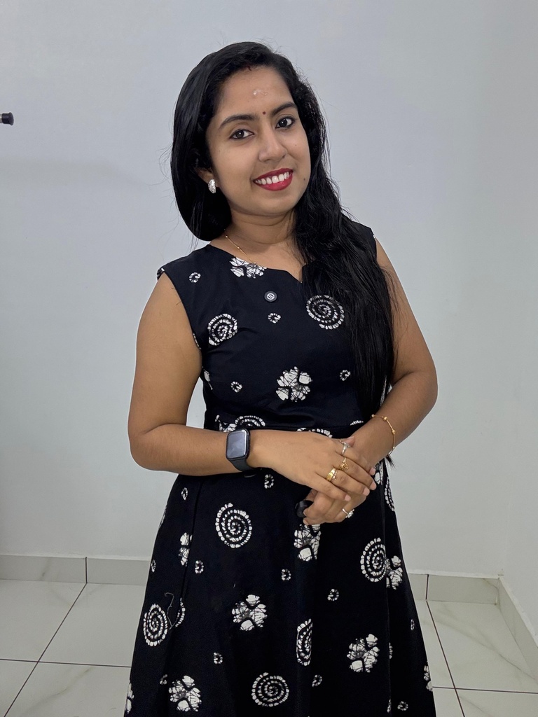 H315 Black Cotton  Frock 