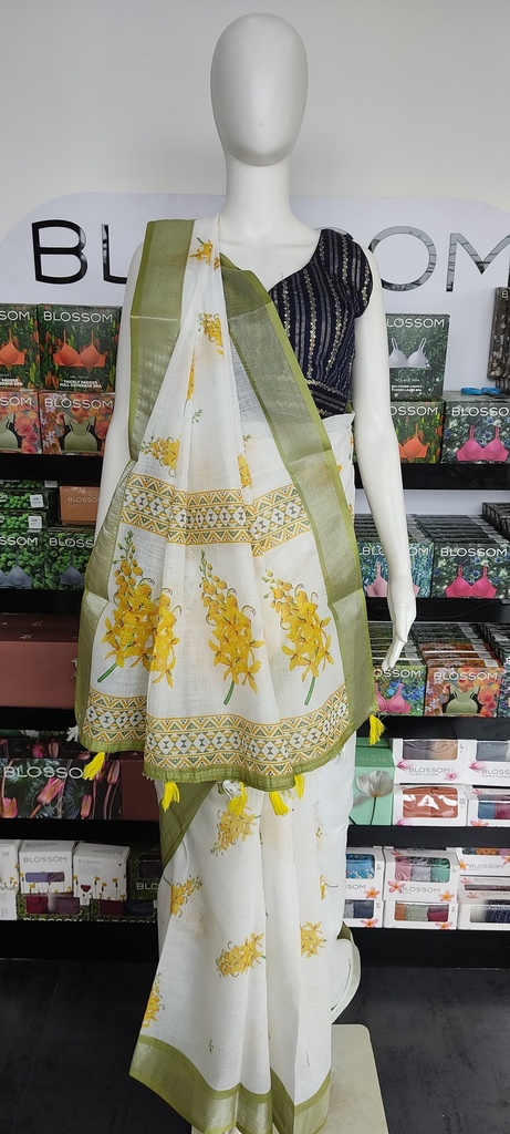 S0005 Linen Saree