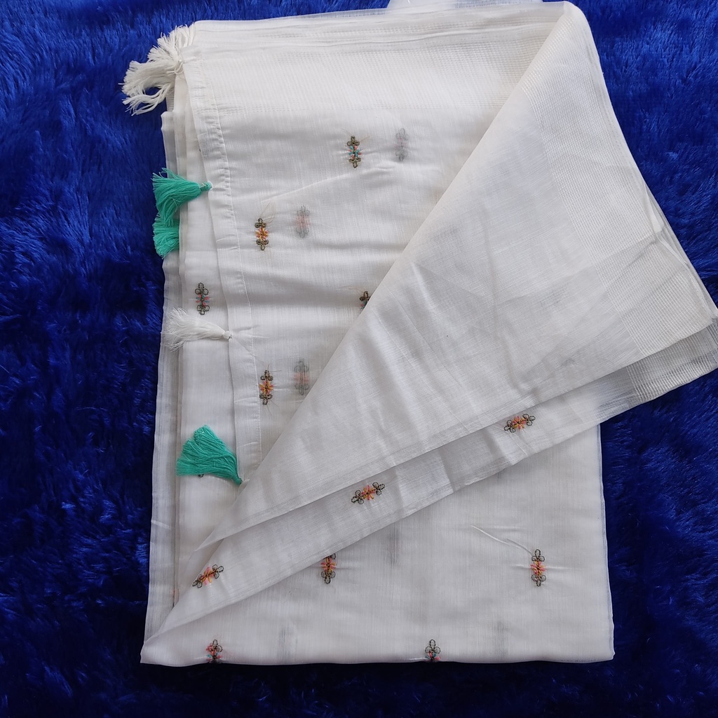 S0007 Net Cotta Saree