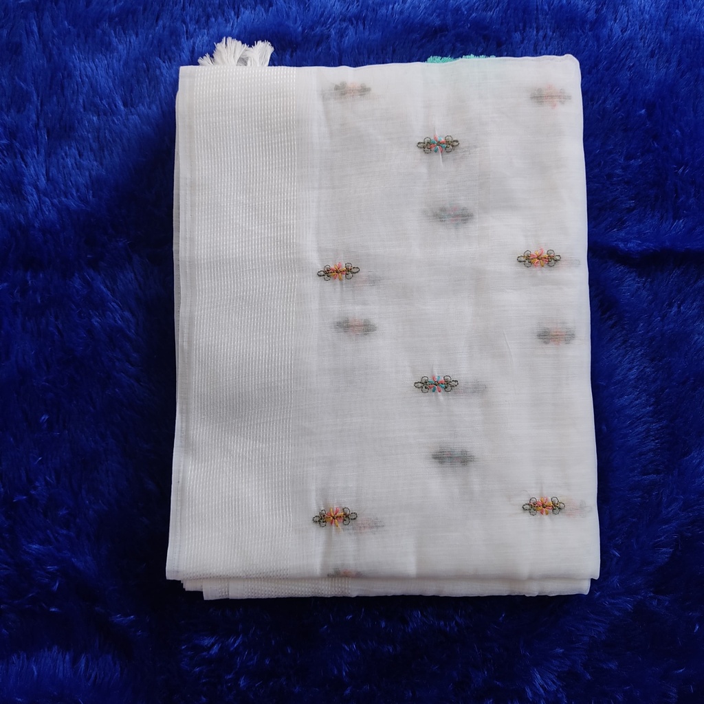 S0007 Net Cotta Saree