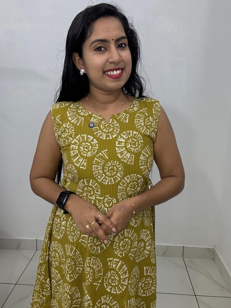 H314 Kantha Cotton Frock Kurti  