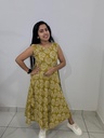 H314 Kantha Cotton Frock Kurti  