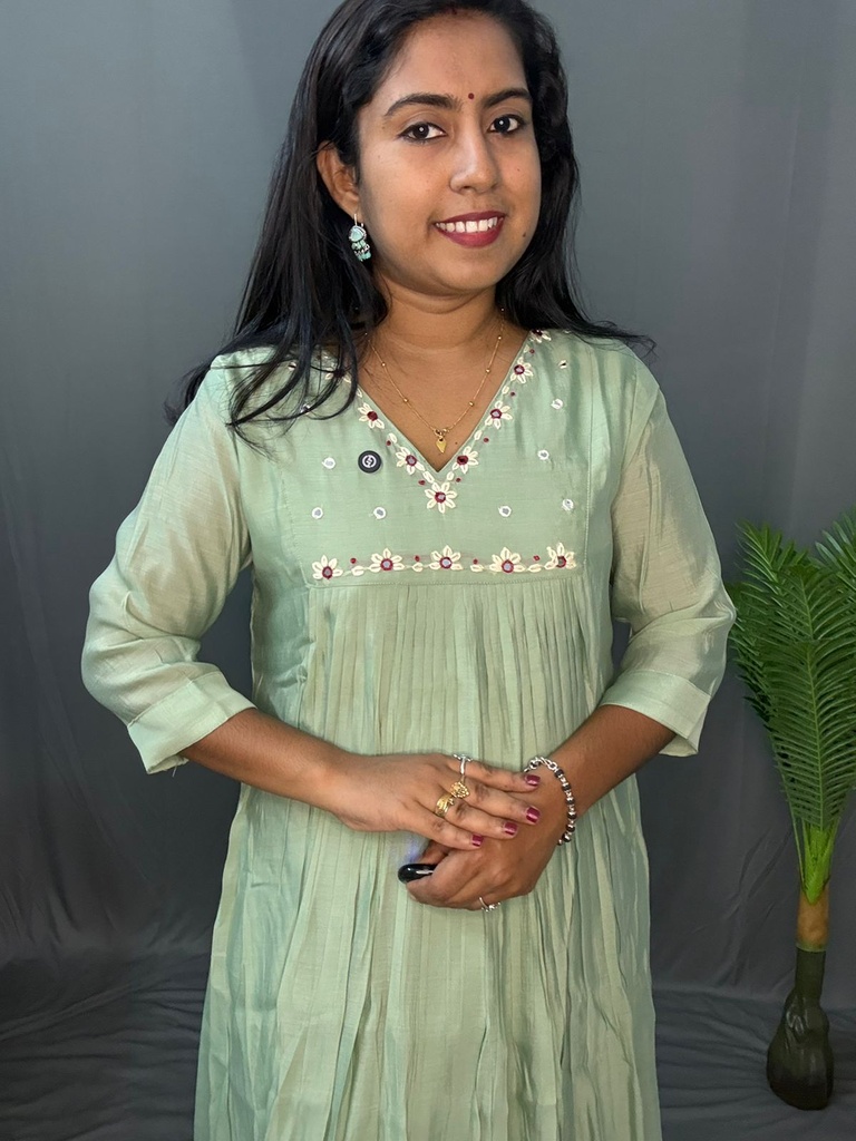 L0040 Green Kurti 