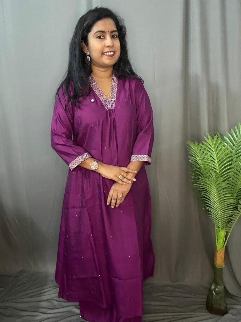 L0079 Celebration Purple 2PC Set