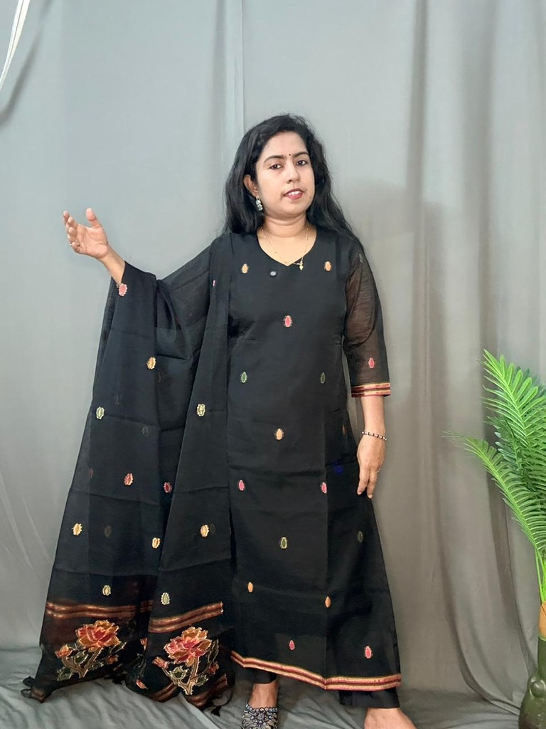 LP0028 Chanderi 3PC Set