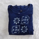 TPC5L5 Indigo Printed Aline Frock