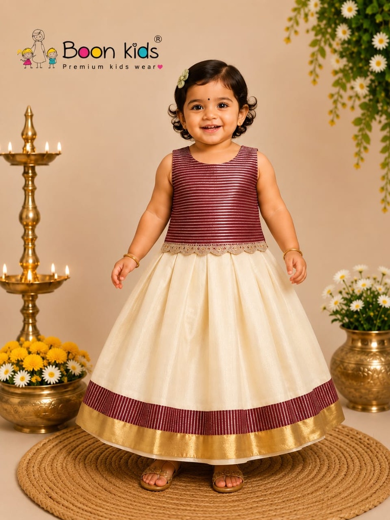 BK 002 Girls Top & Skirt
