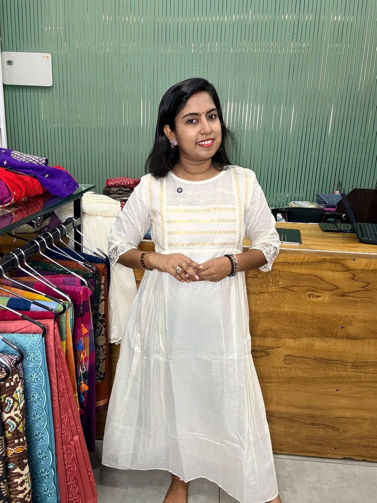 L0231 Premium Onam Collection Aline Kurti
