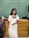 AI002 Madras Check Cora Cotton Slit Kurti  