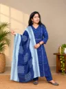 ANV001 Anaya Butta Work Aline Slit 3PC Set