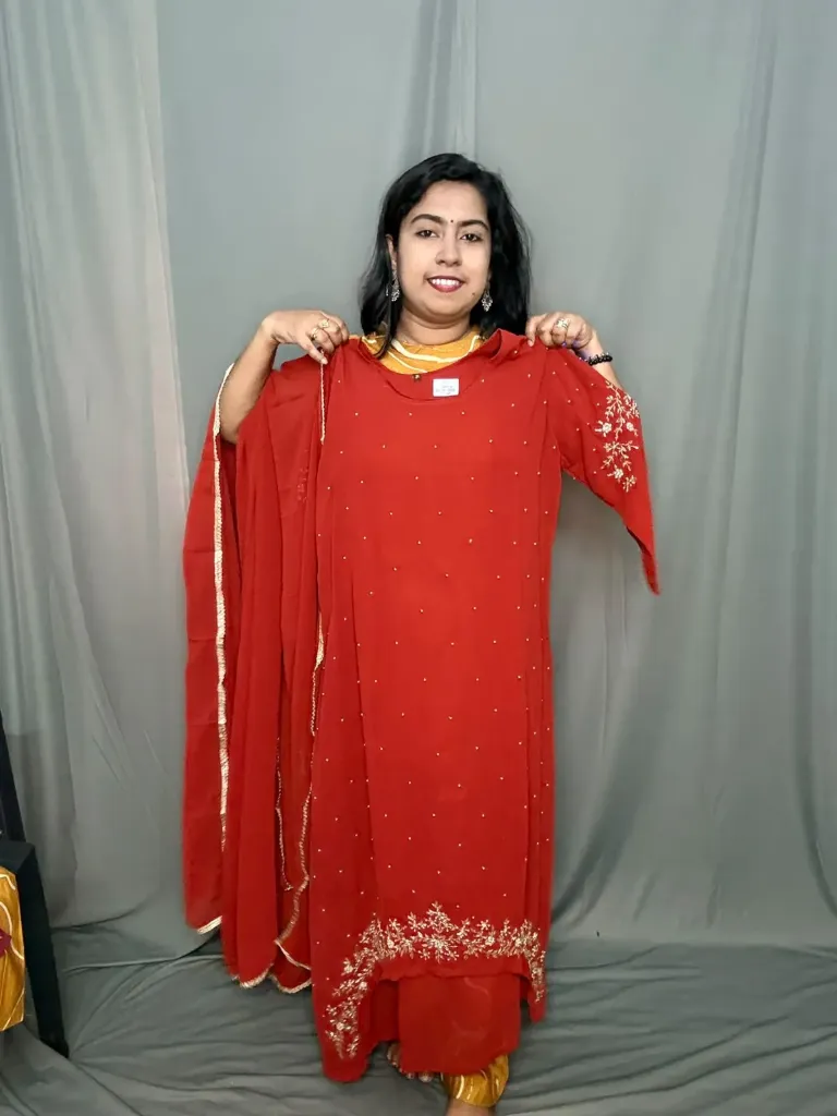 MFB001 Party Wear 3PC Set - XL Size