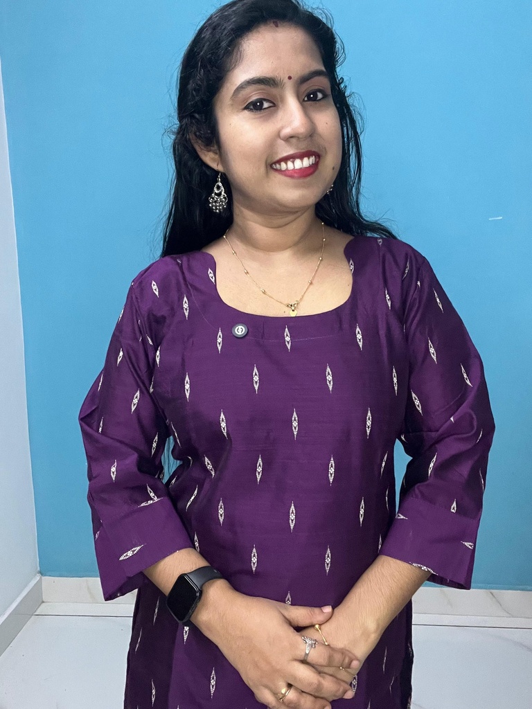 VGS7P5 EPY1241 Printed Slit Kurti 