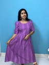 MFC6S1 Lavender Aline Feeding Kurti