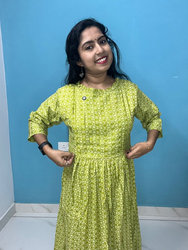 MFC7S1 Aline Feeding Kurti